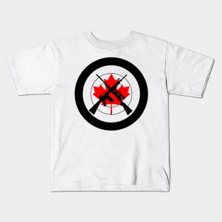 Canadian Firearms Owners Kids T-Shirt